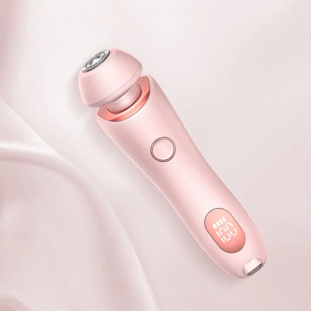 Portable Waterproof 2 In 1 Painless Shaving Knife Lady Private Part Hair Shaver Trimmer Epilator Bikini Trimmer Electric Razors