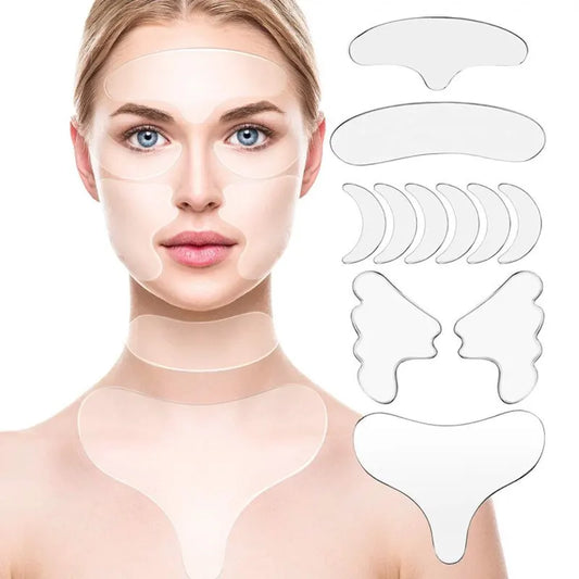 Silicone Anti-Wrinkle Patch Set – Smooth, Lift & Rejuvenate