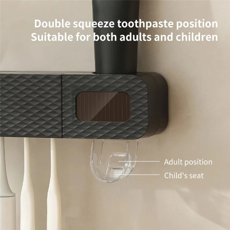 Smart UV Toothbrush Sterilizer & Dispenser