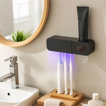 Smart UV Toothbrush Sterilizer & Dispenser