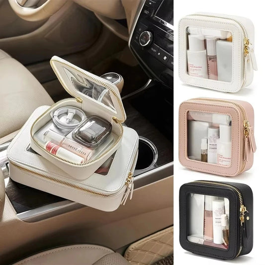 Chic Essentials Case – With Mirror & Clear Window